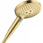 Rankinė du&scaron;o galva HANSGROHE Raindance Select S 120, 3 srovių, EcoSmart, spalva - poliruoto aukso (polished gold optic)