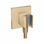Du&scaron;o laikiklis su žarnos pajungimu AXOR ShowerSolutions, &scaron;lifuotos bronzos spalvos (Brushed Bronze)