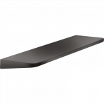 Lentyna AXOR Universal Circular, &scaron;lifuoto juodo chromo spalva (Brushed Black Chrome)