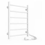 Džiovintuvas Laris Alfa C6, 400x600, baltas matinis,pajungimas ir valdymas de&scaron;inėje : Auk&scaron;tis - 60 cm, Medžiaga - Plienas, Plotis - 40 cm, Spalva - Balta