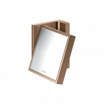 Kosmetinis veidrodis AXOR Universal Rectangular, poliruoto raudono aukso spalva (Polished Red Gold)