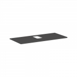 Konsolė spintelei Hansgrohe Xelu Q, su i&scaron;pjova dubeniui, 1180/550 mm, matinės pilka