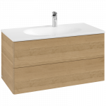 Apatinė spintelė VILLEROY&BOCH Antao 988x496, medaus ąžuolo spalva (honey oak)