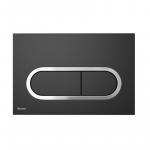 Ravak nuleidimo mygtukas Chrome, X01797, juodas