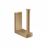 Tualetinio popieriaus laikiklis AXOR Universal Rectangular, &scaron;lifuotos bronzos spalva (Brushed Bronze)