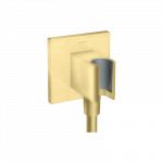 Du&scaron;o laikiklis su žarnos pajungimu AXOR ShowerSolutions, &scaron;lifuoto žalvario spalvos (Brushed Brass)