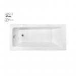 Vonia Besco Talia Slim WAT-160-SL, be kojų, 160x75, įleidžiama : Auk&scaron;tis - 42,5 cm, Ilgis - 160 cm, Plotis - 75 cm, Spalva - Balta