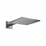 Du&scaron;o galva su laikikliu i&scaron; sienos AXOR ShowerSolutions 300/300 1jet, poliruoto juodo chromo spalvos (Polished Black Chrome)