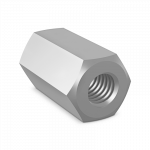Prailginta veržlė - jungė NICZUK METALL-PL cinkuota M12 DIN6334