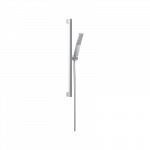 Du&scaron;o komplektas HANSGROHE Pulsify E 100, 1 srovės, EcoSmart, su 65 cm du&scaron;o stovu, spalva - chromo (chrome)
