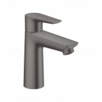 Praustuvo mai&scaron;ytuvas HANSGROHE Talis E 110 be dugno vožtuvo, spalva - &scaron;lifuoto juodo chromo