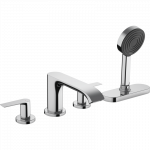 4 dalių vonios mai&scaron;ytuvas HANSGROHE Vivenis, i&scaron; vonios kra&scaron;to, spalva - chromo (chrome)