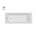 Vonia Besco Shea Slim WAS-160-SL, be kojų, 160x70, įleidžiama : Auk&scaron;tis - 41 cm, Ilgis - 160 cm, Plotis - 70 cm, Spalva - Balta