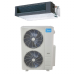 Kanalinis &scaron;ilumos siurblys oras-oras Midea 14,10/16,10 kW : Efektyvus &scaron;ildymas iki - -22&deg;C, Patalpoms - iki 160 m&sup2;, Spalva - Balta, Tipas - Kanaliniai (ortakiniai)