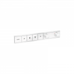 Dekoratyvinė dalis potinkiniam termostatiniam du&scaron;o mai&scaron;ytuvui HANSGROHE RainSelect, 4 funkcijos, spalva - balta matinė