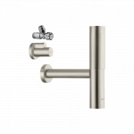 Sifono komplektas praustuvui Axor Flowstar, nerūdijančio plieno spalvos (Stainless Steel Optic)