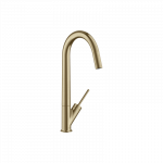 Plautuvės mai&scaron;ytuvas AXOR Starck 300 su sukiojamu snapu, &scaron;lifuotos bronzos spalvos (Brushed Bronze)