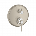 Dekoratyvinė dalis AXOR Montreux potinkiniam termostatiniam mai&scaron;ytuvui, 1 funkcijos, &scaron;lifuoto nikelio spalvos (Brushed Nickel)