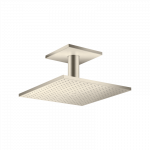 Du&scaron;o galva su laikikliu i&scaron; lubų AXOR ShowerSolutions 300/300 1 jet, &scaron;lifuoto nikelio spalvos (Brushed Nickel)