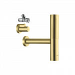 Sifono komplektas praustuvui Axor Flowstar, &scaron;lifuoto žalvario spalvos (Brushed Brass)