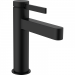 Praustuvo mai&scaron;ytuvas HANSGROHE Finoris 110 su dugno vožtuvu, spalva - juoda matinė (matt black)