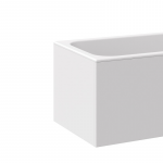 &Scaron;oninė apdailos plok&scaron;tė Ravak MDF 70 K, balta : Auk&scaron;tis - 56,5 cm, Plotis - 70 cm, Spalva - Balta