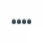 Kompl. antivibracinių kojelių max 70kg/vnt. (4vnt.)