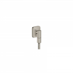 Potinkinė du&scaron;o žarnos jungtis AXOR Wall outlet Fine, nerūdijančio plieno spalvos (Stainless Steel Optic)