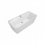 Vonia SquaroEdge12 180x80 laisvai stovinti stone white