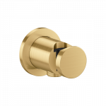 Du&scaron;o laikiklis su žarnos pajungimu AXOR One, &scaron;lifuoto aukso spalvos (Brushed Gold Optic)
