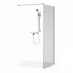 Du&scaron;o sienelė Brasta Glass EMA 895-908x2000 pilkas stiklas