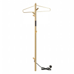 Elektrinis rank&scaron;luo&scaron;čių džiovintuvas Bemeta 1180mm 30W, poliruoto aukso : Auk&scaron;tis - 1180 mm, Medžiaga - Nerudijantis plienas, Plotis - 10,3 cm, Spalva - Auksinė