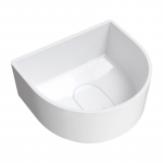 Pastatomas ant stalvir&scaron;io praustuvas Omnires CADENCE M+ 42 cm, baltas, blizgus : Gylis - 37 cm, Medžiaga - Keramika, Montavimo tipas - Pastatomi, Plotis - 42 cm, Spalva - Balta blizgi