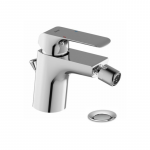 Bidė mai&scaron;ytuvas Flat, su dugno vožtuvu, chromuotas