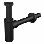 Praustuvo sifonas Alcadrain A400BLACK Design DN32, matinės juodos spalvos