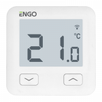 ENGO E10-W internetinis potinkinis termostatas Wi-Fi, 230V, baltas