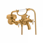 Vonios/du&scaron;o mai&scaron;ytuvas AXOR Montreux, &scaron;lifuoto aukso spalvos (Brushed Gold Optic)