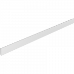 Sieninis laikiklis Hansgrohe WallStoris, 700 mm, matinis baltas