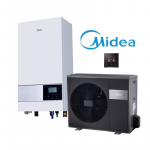 Midea &scaron;ilumos siurblys oras-vanduo M-THERMAL ARCTIC 16,00/14,20 kW be integruoto boilerio : Galingumas kW - 14kW - 22kW, Siurblio tipas - Be integruoto boilerio