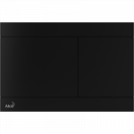 WC vandens nuleidimo mygtukas Alcadrain FUN-BLACK, nerūdijantis plienas, juodas