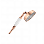 Rankinė du&scaron;o galva AXOR Montreux 100 1jet, poliruoto raudono aukso spalvos (Polished Red Gold)