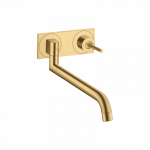 Plautuvės mai&scaron;ytuvas AXOR Uno, potinkinis, &scaron;lifuoto aukso spalvos (Brushed Gold Optic)