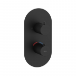 Termostatinis potinkinis vonios/du&scaron;o mai&scaron;ytuvas Espirit, skirtas R-box, 2 krypčių, juodas