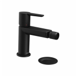 Bidė mai&scaron;ytuvas Puri, su dugno vožtuvu, juodas