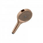 Rankinė du&scaron;o galva AXOR ShowerSolutions 130 3jet, &scaron;lifuoto raudono aukso spalvos (Brushed Red Gold)