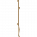Du&scaron;o stovas AXOR One 0,9 m, su vandens pajungimu ir 1,60 m žarna, &scaron;lifuotos bronzos spalvos (Brushed Bronze)