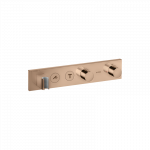 Potinkinio termostatinio modulio dekoratyvinė dalis AXOR ShowerSolutions 460/90, 2 funkcijos, poliruoto raudono aukso (Polished