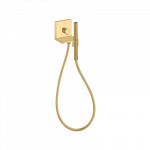 Dekoratyvinė dalis potinkiniam mai&scaron;ytuvui su rankiniu du&scaron;u AXOR ShowerSolutions 120/120, &scaron;lifuoto aukso spalvos (Brushed Gold Op