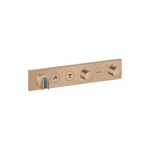 Potinkinio termostatinio modulio dekoratyvinė dalis AXOR ShowerSolutions 460/90, 2 funkcijos, &scaron;lifuoto raudono aukso (Brushed Re
