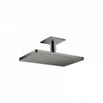 Du&scaron;o galva su laikikliu i&scaron; lubų AXOR ShowerSolutions 460/300 1jet, poliruoto juodo chromo spalvos (Polished Black Chrome)